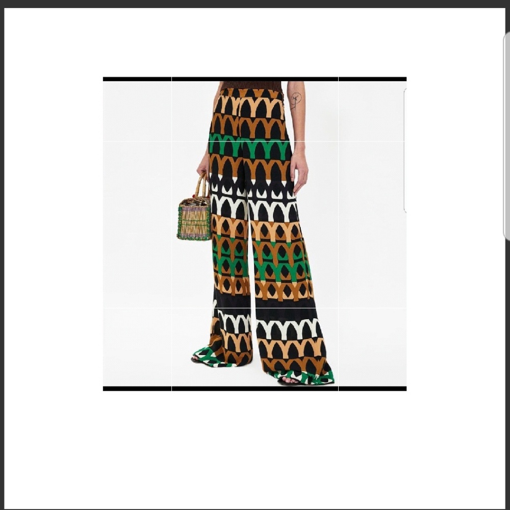 Zara print pants